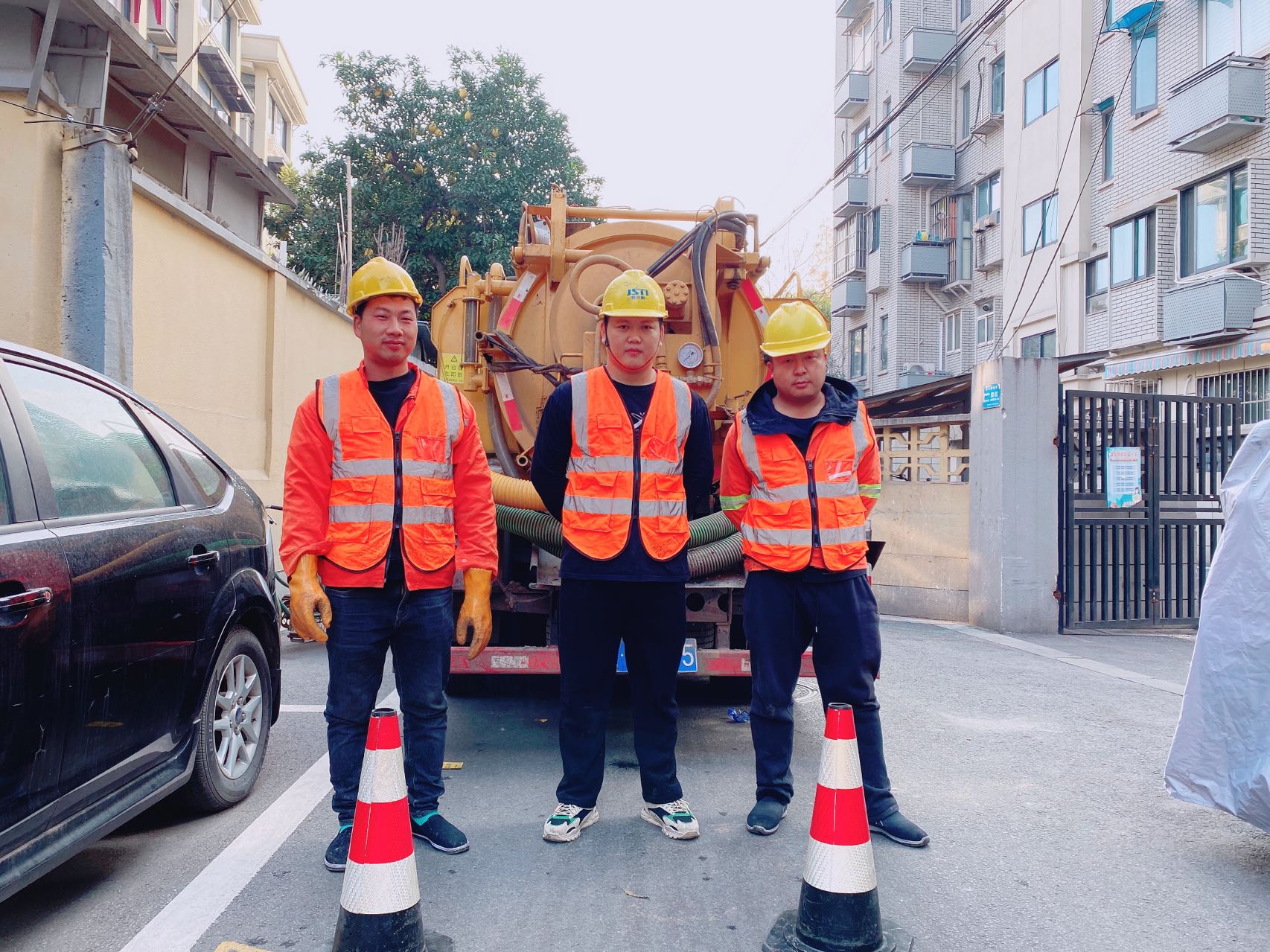百子亭南京某小区管道清淤检测施工