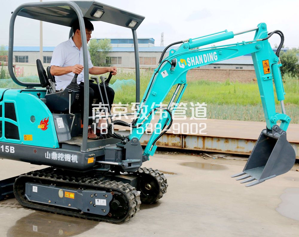 350百子亭小型挖机